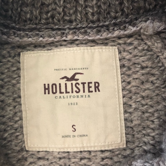 Hollister Woman’s Textured Cardigan brown/gray - Picture 3 of 7